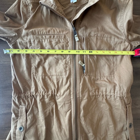 Garnet Hill Organic Cotton Tan Jacket Size 6 - Picture 6 of 7